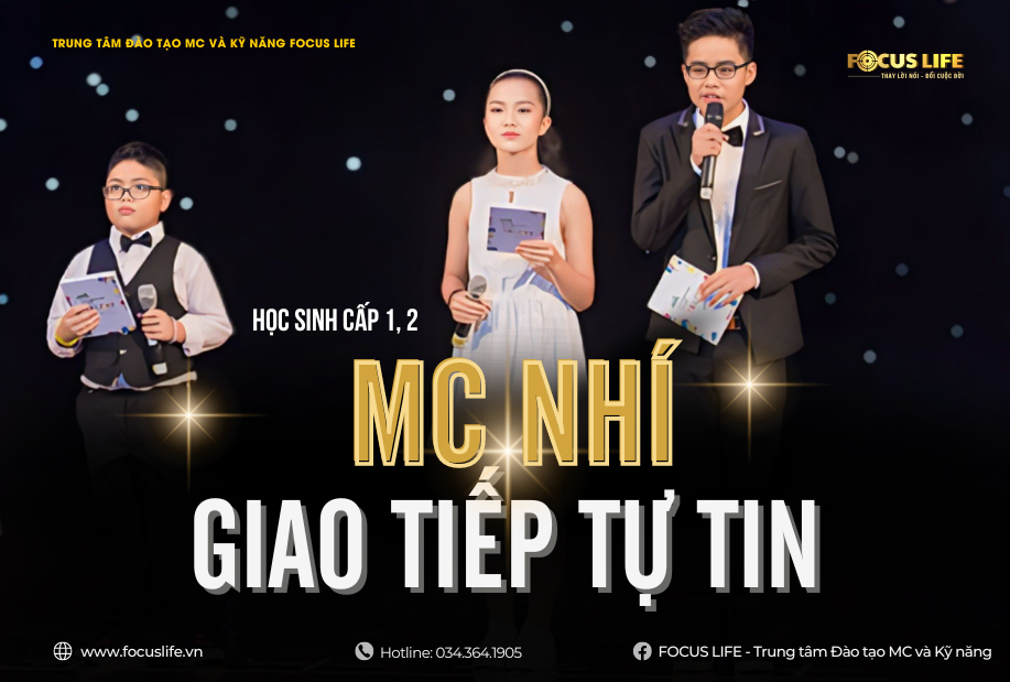 KHOÁ HỌC MC NHÍ - GIAO TIẾP TỰ TIN